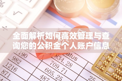 通知全面解析如何高效管理与查询您的公积金个人账户信息